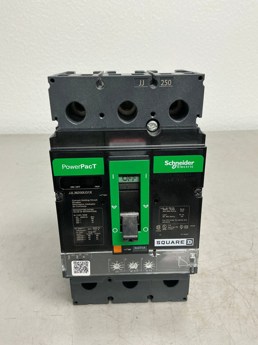 New Square D JJL36250U31X 3 Pole, 250 Amps