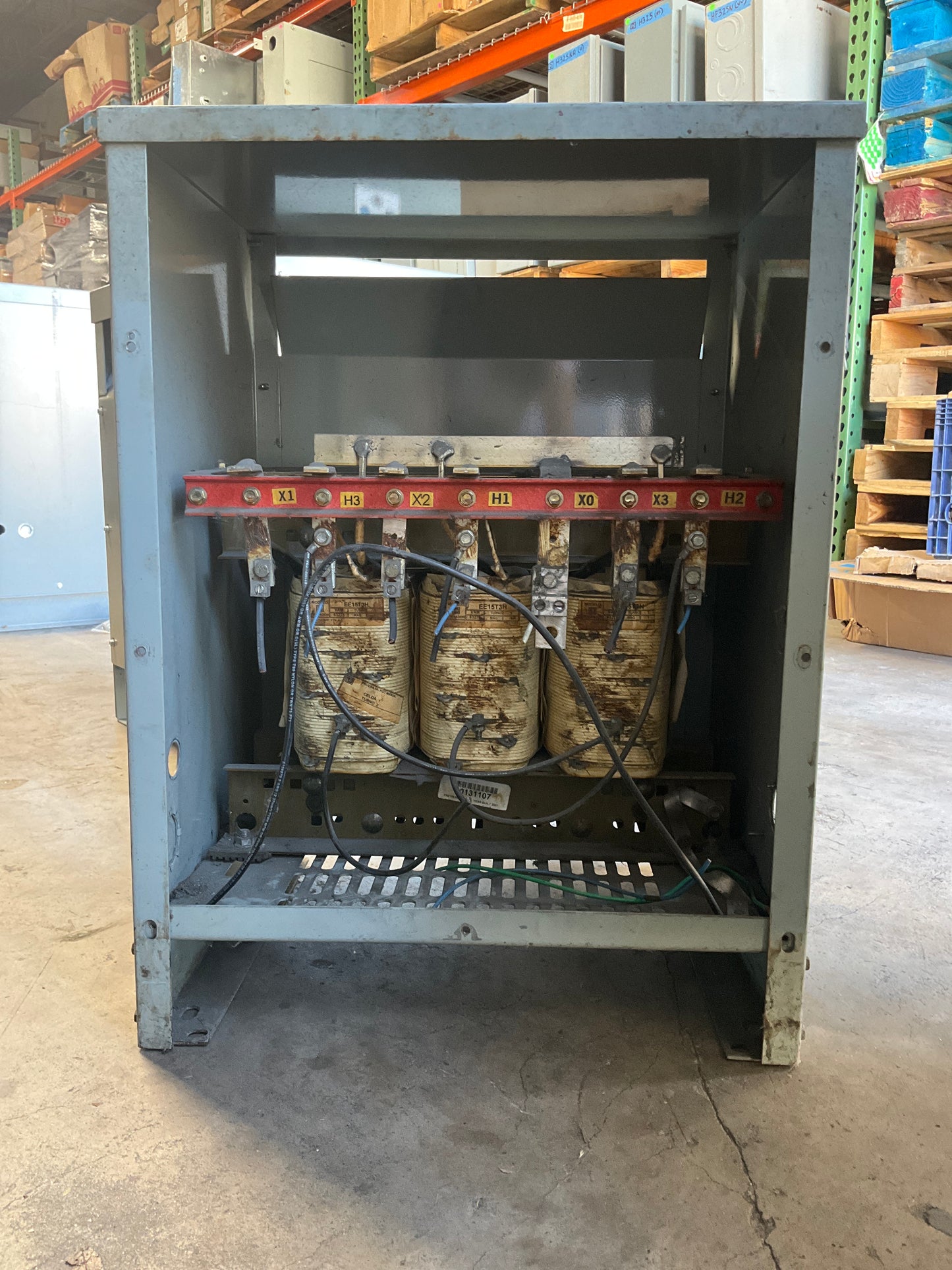 15 KVA Transformer, Primary 480, Seconday 208/120 Volts (item#t1)