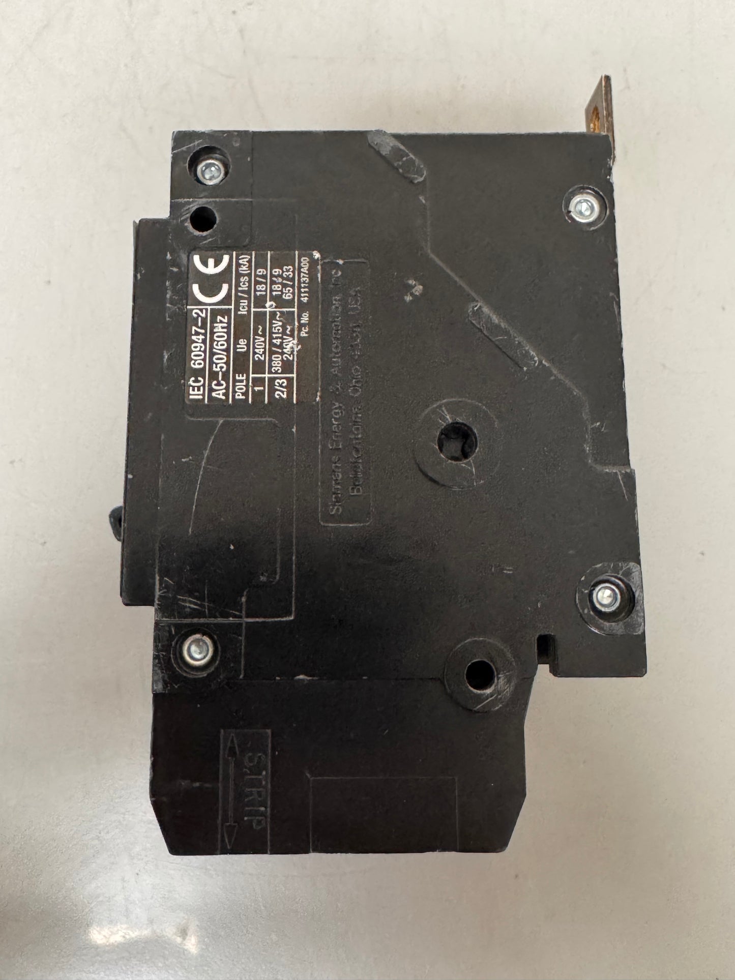 New Siemens BQD320 20 Amp, 3 Pole, 480 Volt Breaker