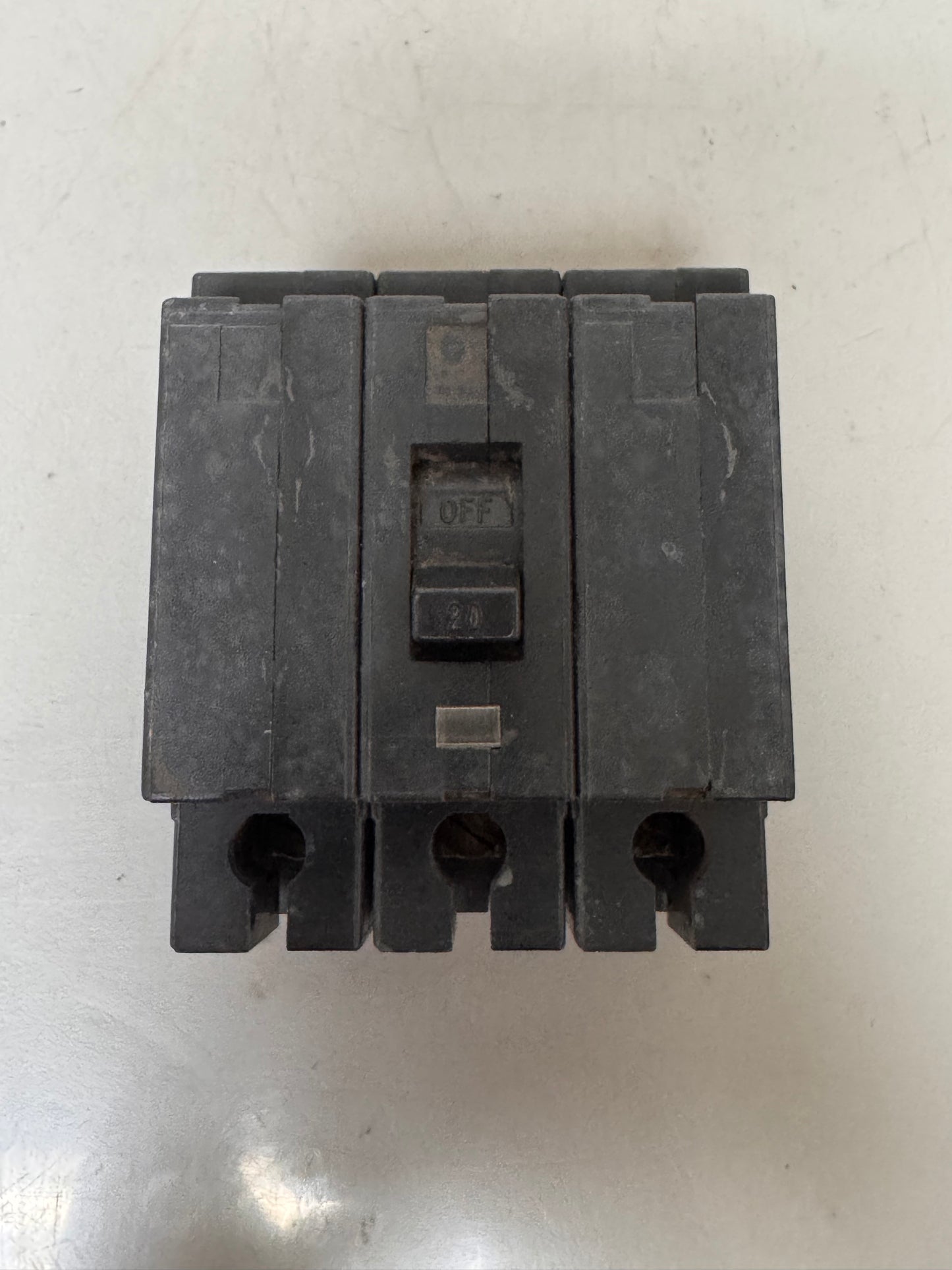 Used Square D EH34020 20 Amp, 3 Pole, 480 Volt Breaker
