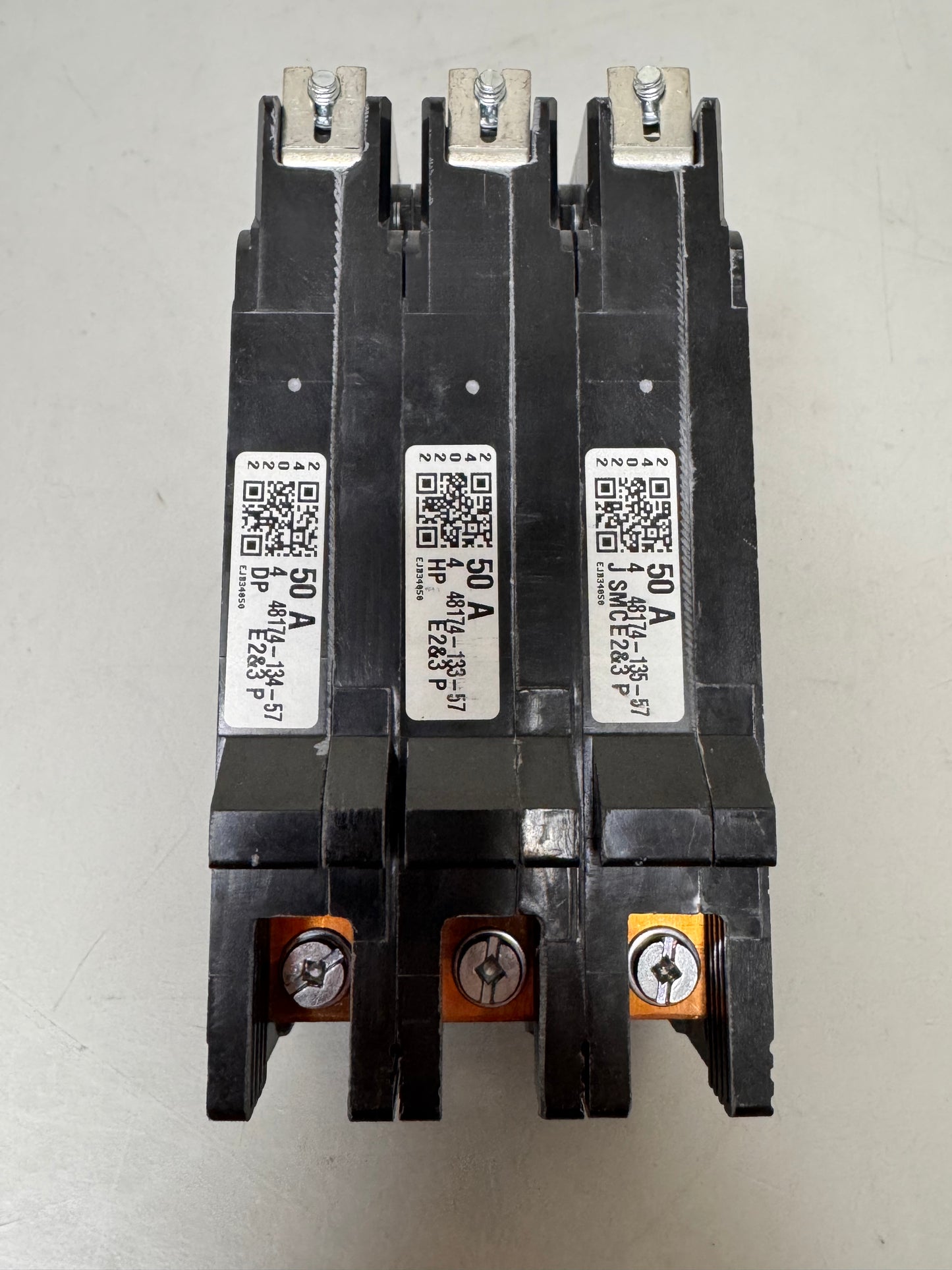 New Square D EJB34050 50 Amp, 3 Pole, 480 Volt Breaker