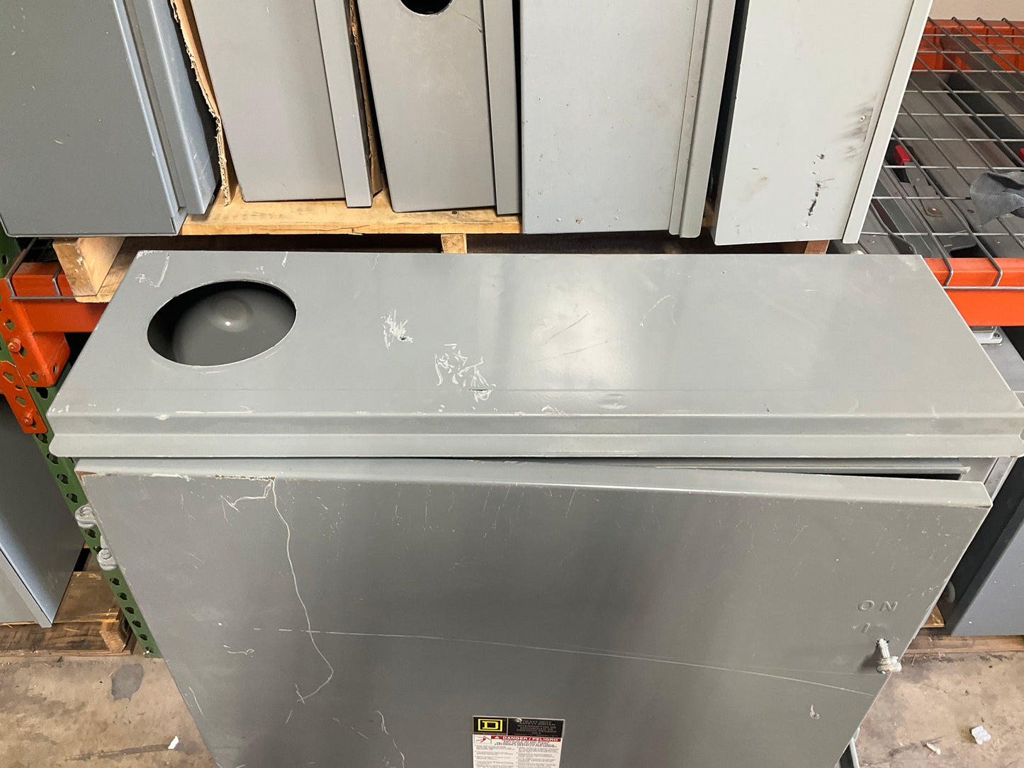 Used Square D H365NR Disconnect 400 Amp 600 Volt Fusible Outdoor 3R