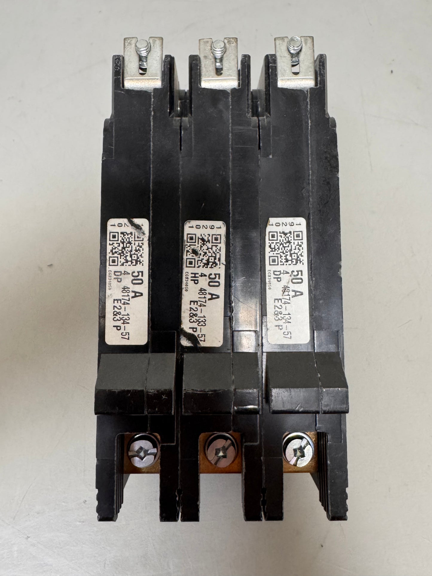 Used Square D EGB34050 50 Amp, 3 Pole, 480 Volt Breaker