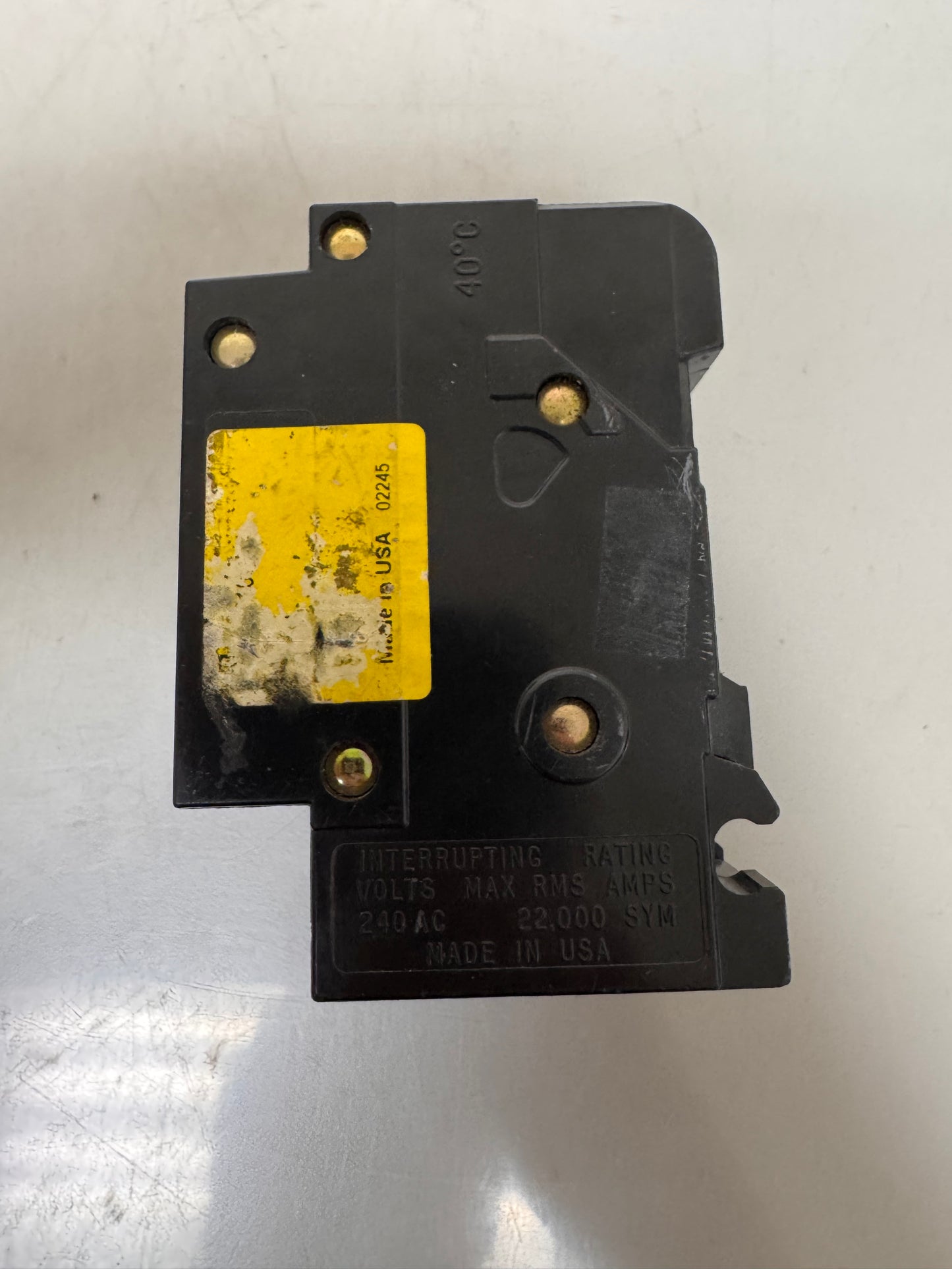 Used Square D QE3100VH 100 Amp, 3 Pole, 480 Volt Breaker