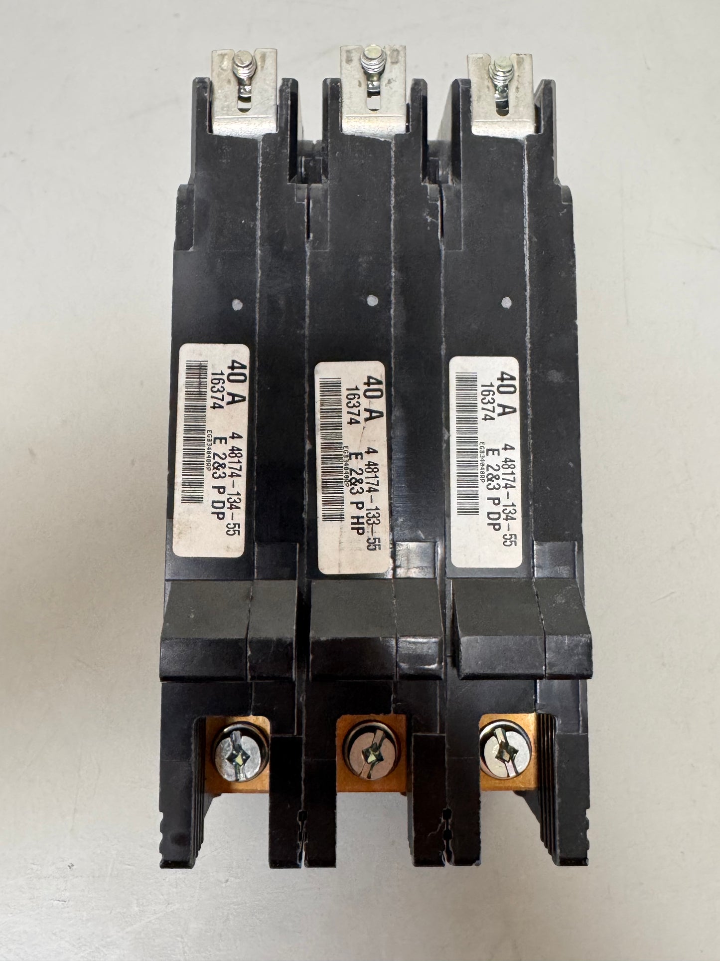 Used Square D EGB34040 40 Amp, 3 Pole, 480 Volt Breaker