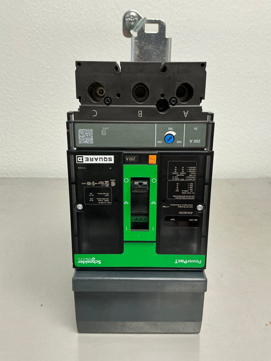 New Square D JDA36250 3 Pole, 250 Amps, 600 Volts