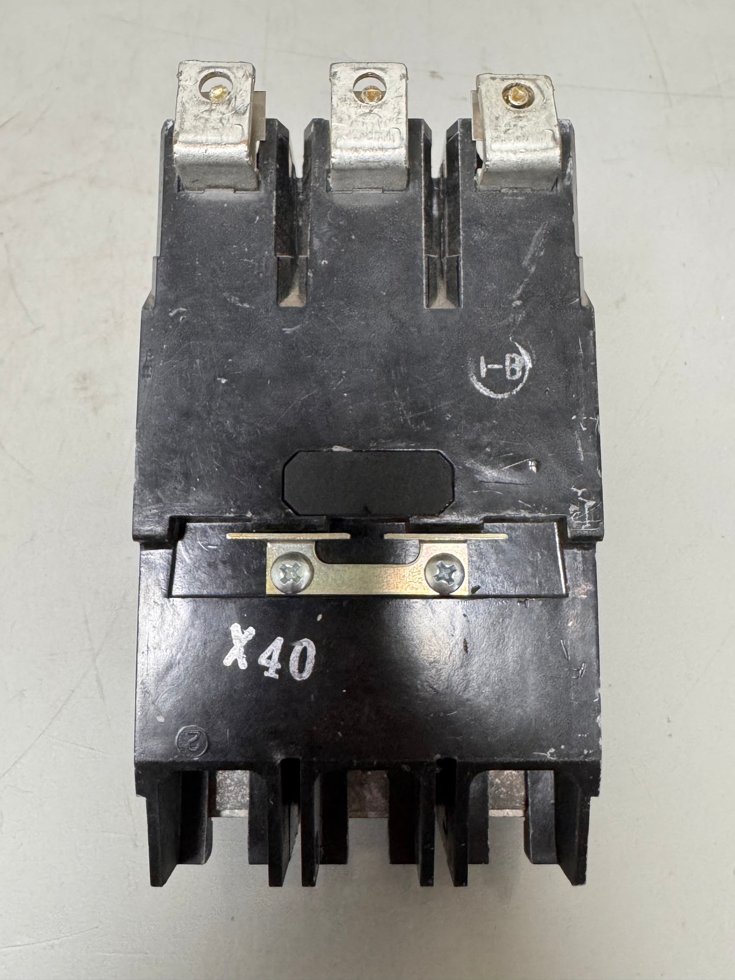 Used General Electric TEY340 40 Amp, 3 Pole, 480 Volt Breaker