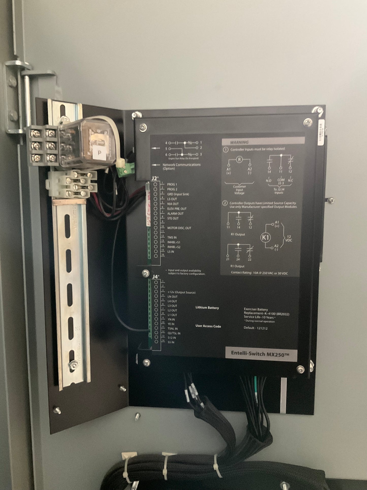 Used GE 600 Amp Non-Automatic Transfer Switch