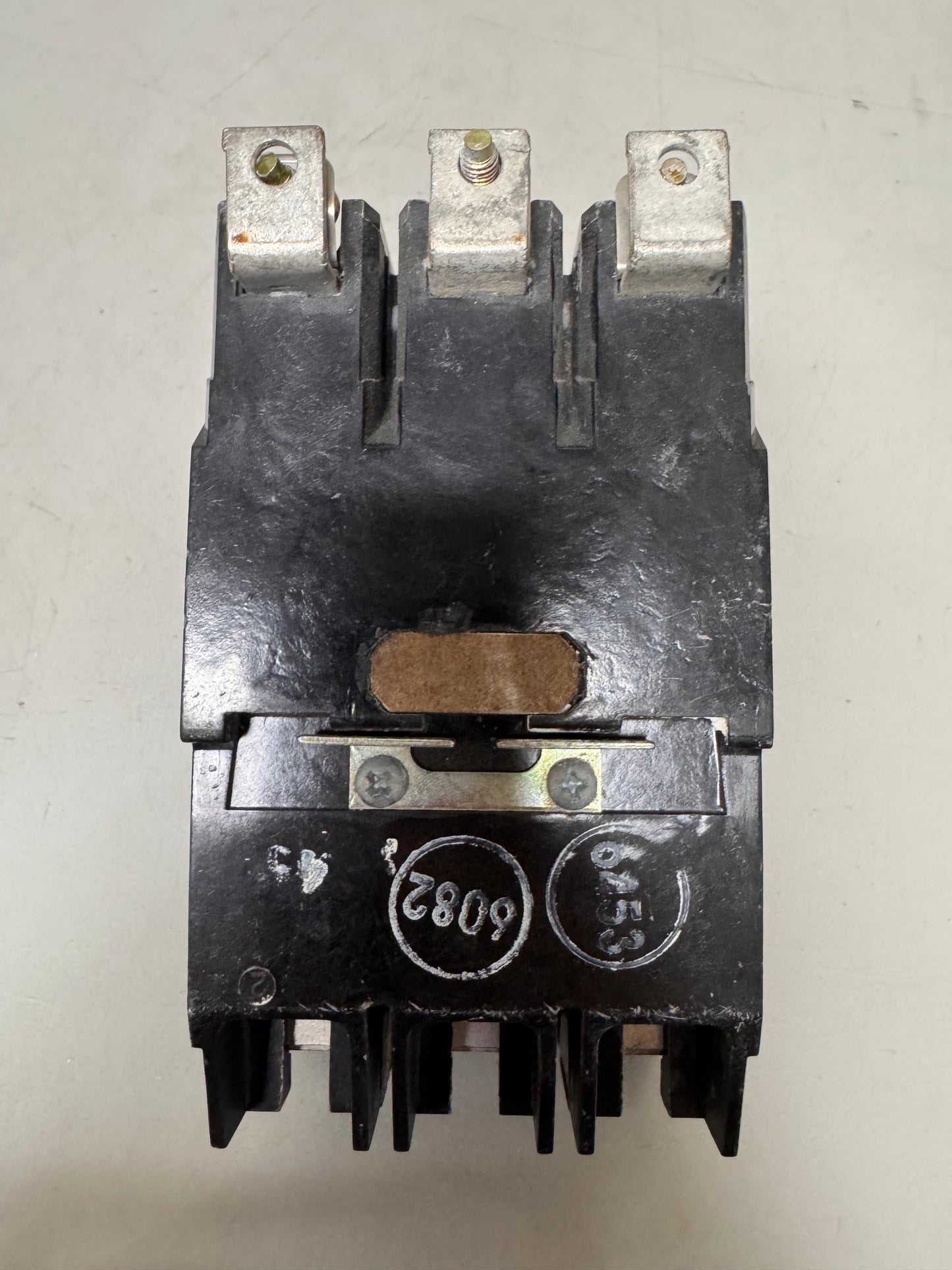 Used General Electric TEY345 45 Amp, 3 Pole, 480 Volt Breaker