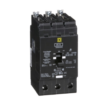 New Square D EDB34045 3 Pole, 45 Amps, 480 Volts