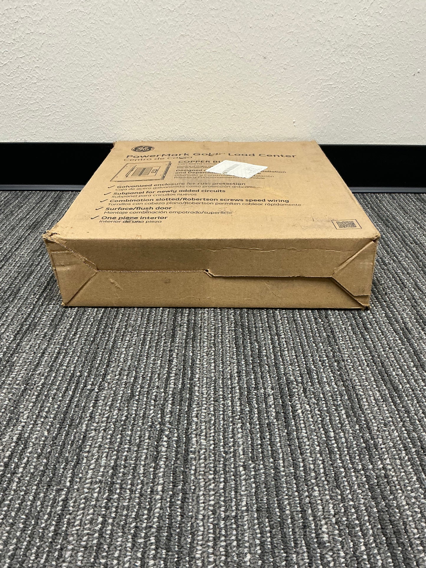 New In Box General Electric TLM1212CCUGK 125 Amp, 240 Volt, Main Breaker, 14 Circuit, Indoor Load Center