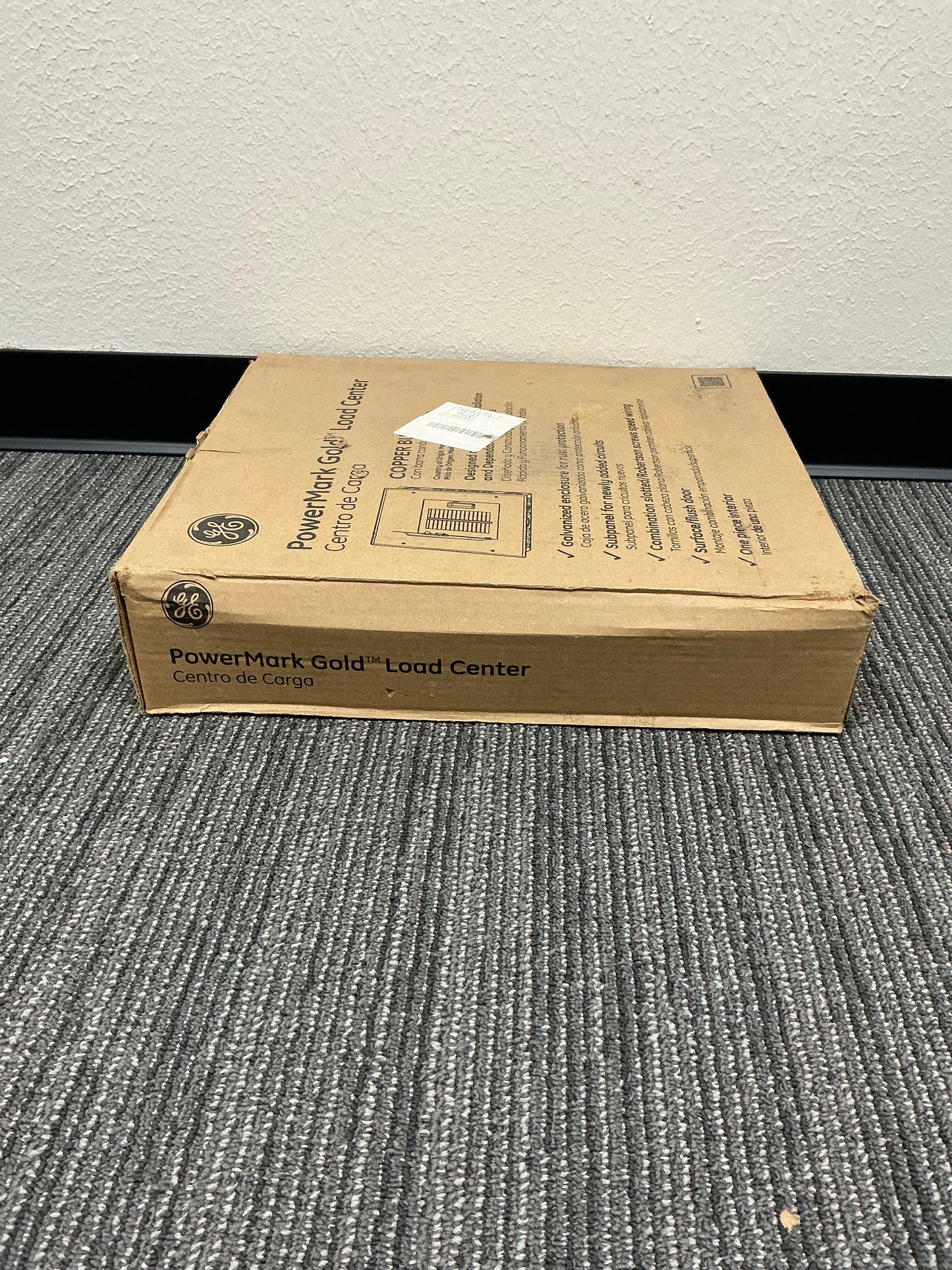 New In Box General Electric TLM1212CCUGK 125 Amp, 240 Volt, Main Breaker, 14 Circuit, Indoor Load Center