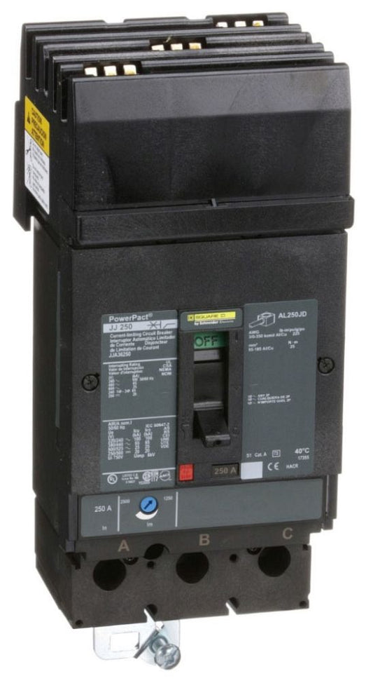 New Square D JJA36250 3 Poles, 250 Amps, 600 Volts