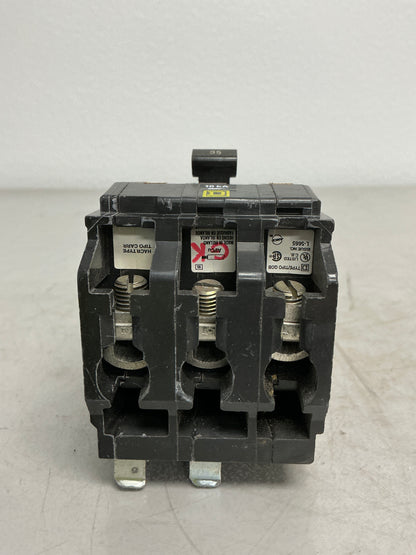 Used Square D QOB335 3 Pole, 35 Amps, 240 Volts