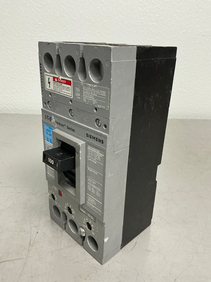 Used Siemens FD63B100 100 Amps, 3 Pole, 600 Volts Breaker