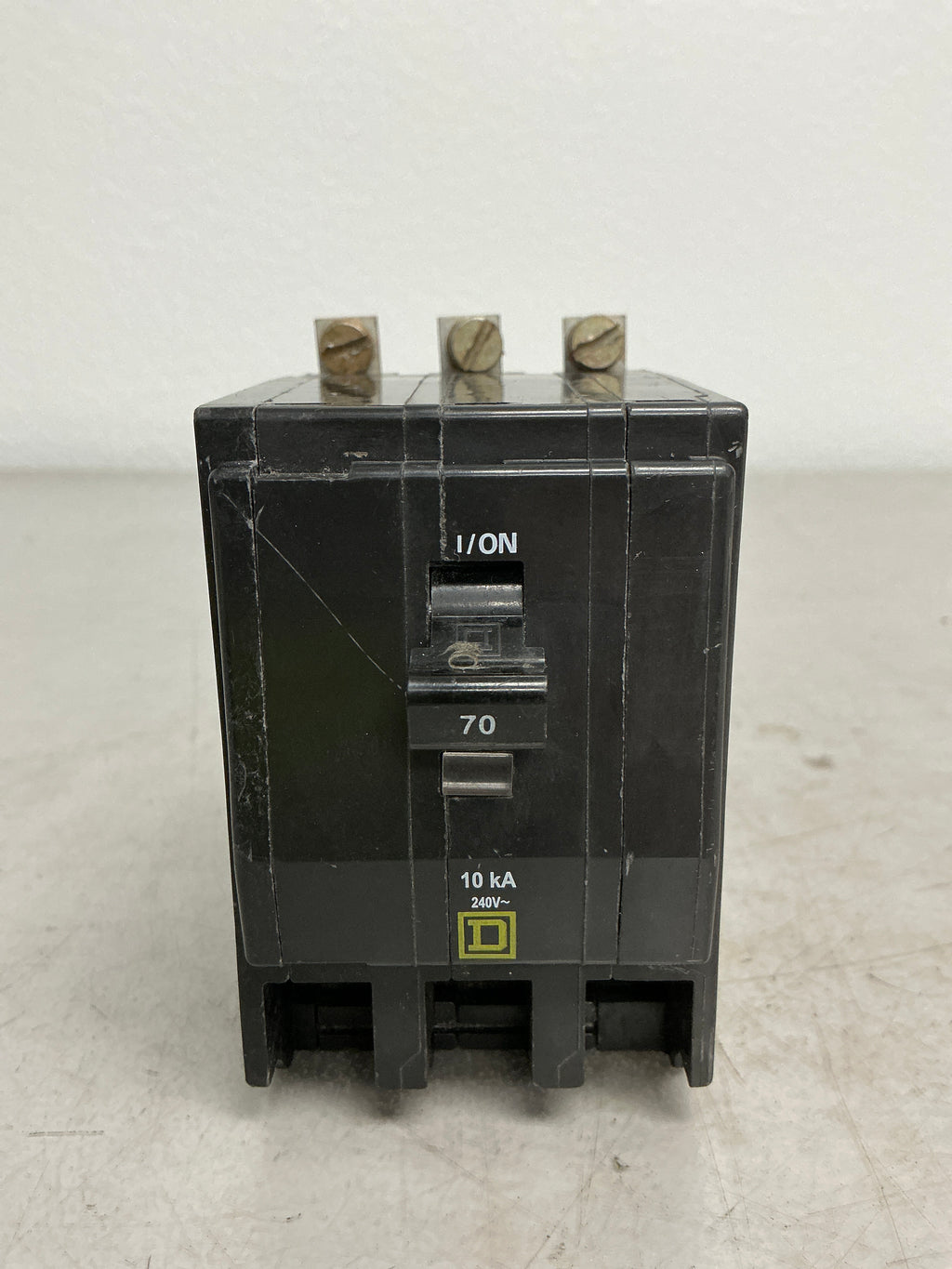 Used Square D QOB370 3 Pole, 70 Amps, 240 Volts