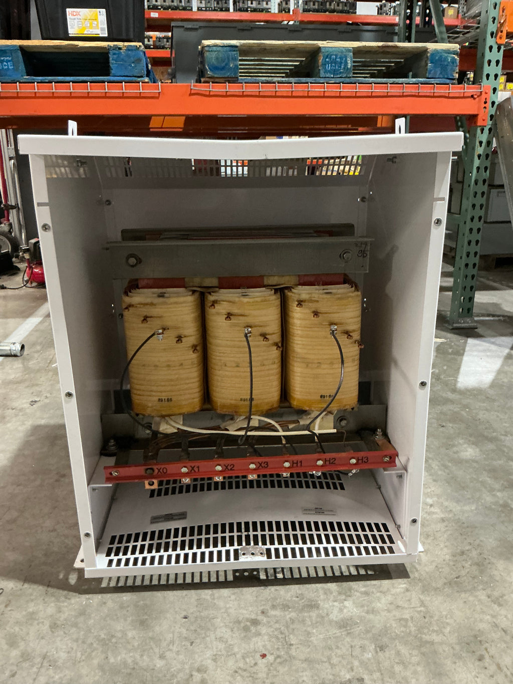 Used PQI 30 KVA, 3 PH, 480 Primary 208/120 Secondary Transformer