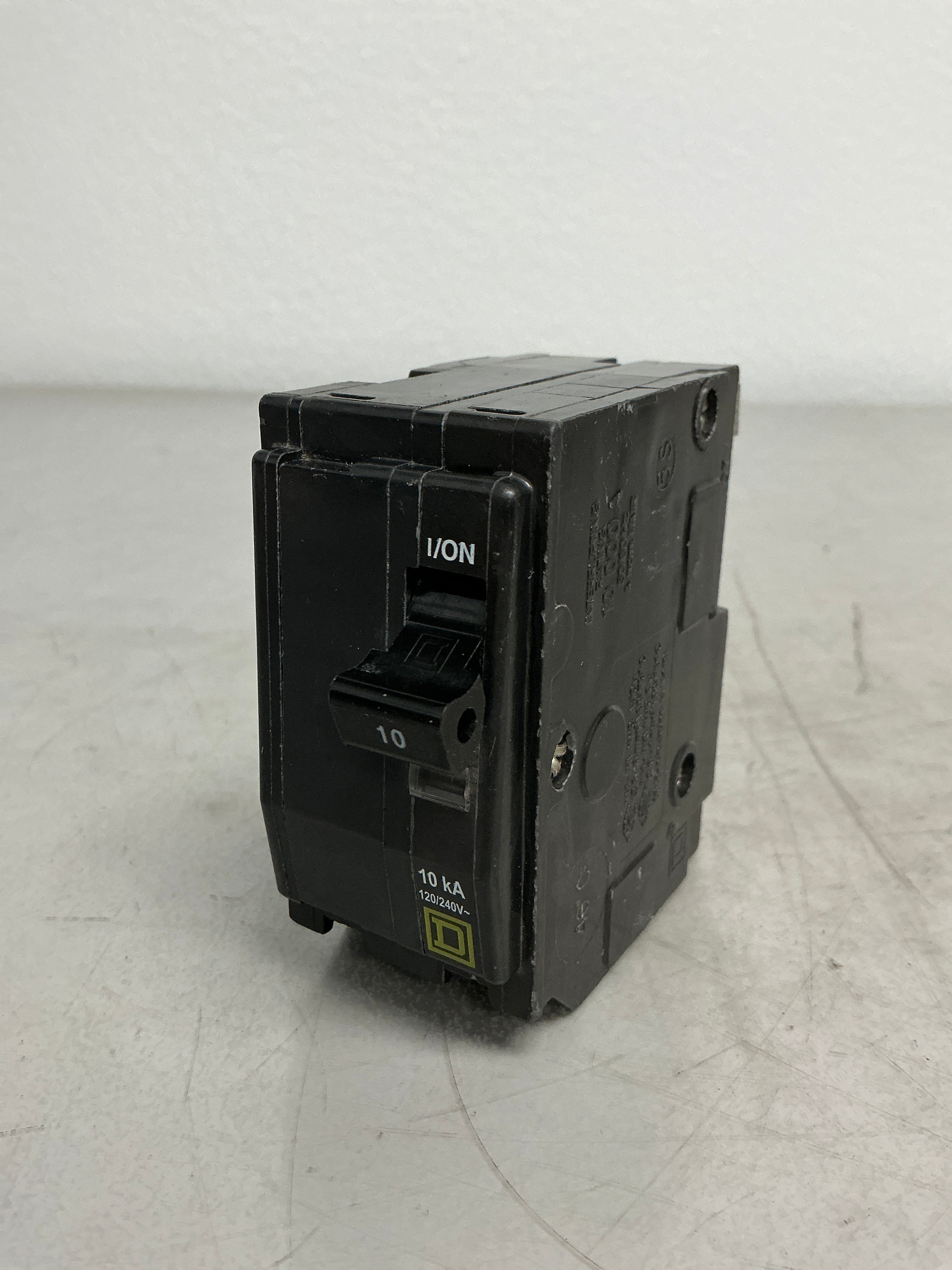 Used Square D QO210 2 Pole, 10 Amps, 240 Volts