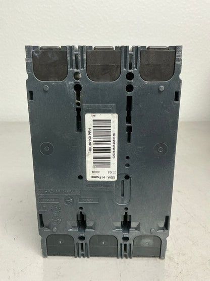 Used Square D HDL36150 3 Pole, 150 Amps