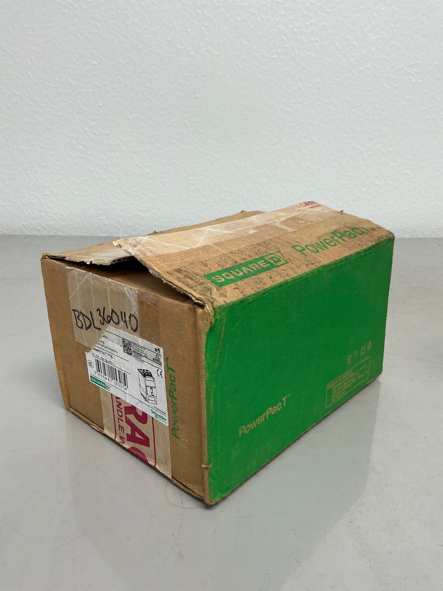 New Square D BDL36040 3 Pole,480 Volts, 40 Amps