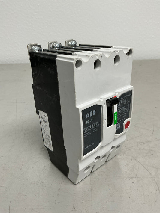 Used ABB TEYL3030B 3 Pole, 30 Amps, 480 Volts