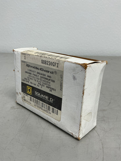 New Square D QOB230GFI 2 Poles, 30 Amps, 240 Volts