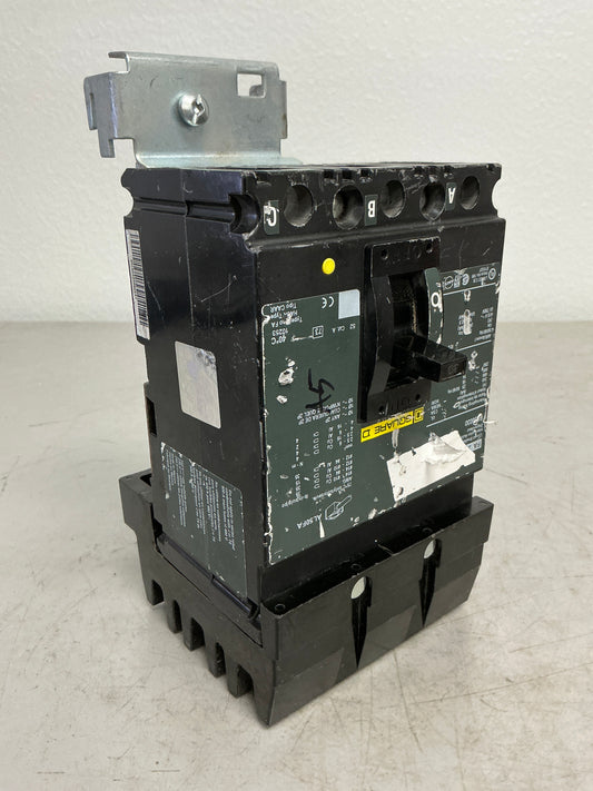 Used Square D FA36030 3 Pole, 30 Amps, 600 Volts