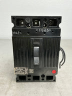 Used TED134050 3 Pole, 50 Amps, 480 Volts Circuit Breaker