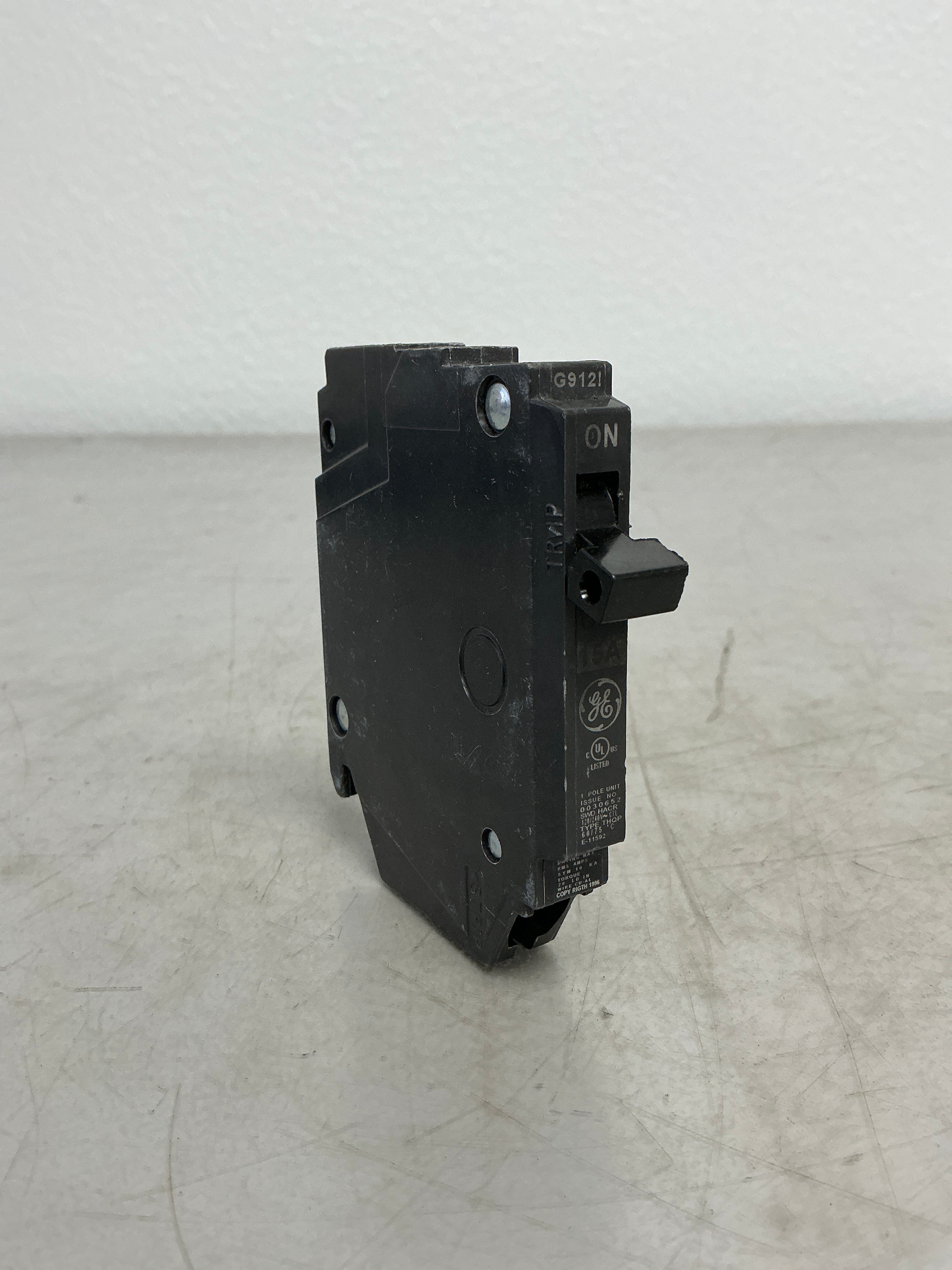 Used THQP115 1 Pole, 15 Amps, 240 Volts