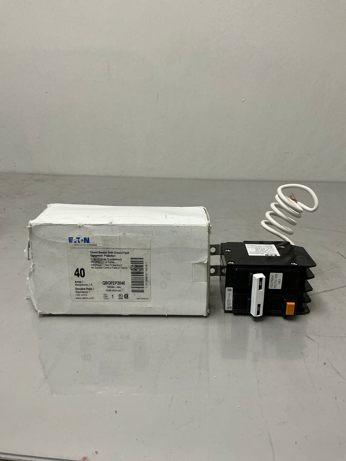 New Eaton QBGFEP2040 2 Pole, 40 Amps, 120 Volts, Circuit Breaker