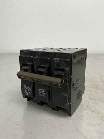 Used Siemens Q3100 3 Pole, 100 Amps, 240 Volts Circuit Breaker