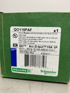 New Square D QO115PAF 1 Pole, 15 Amps, 120 Volts Circuit Breaker