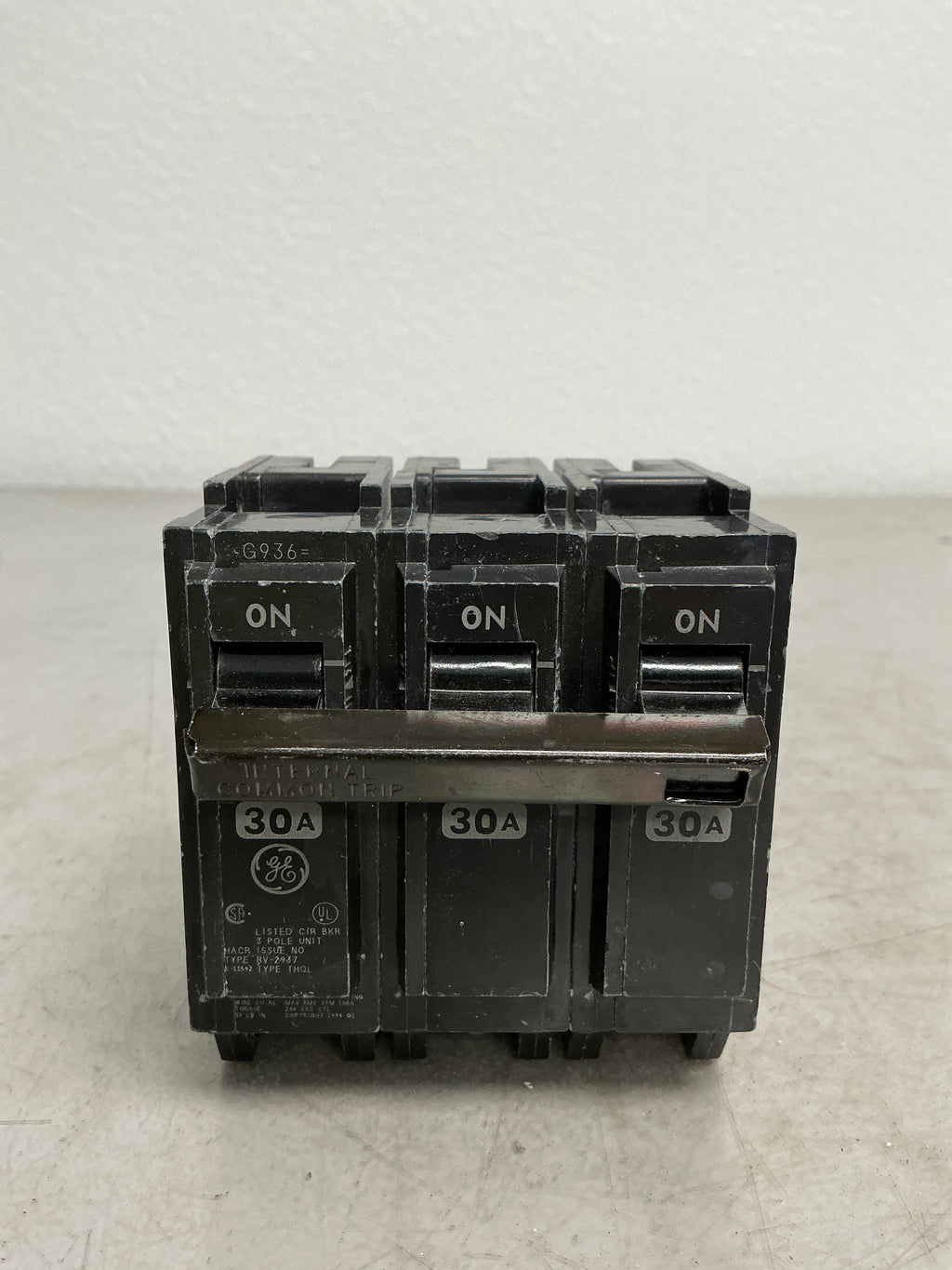 Used THQL32030 3 Pole, 30 Amps, 240 Volts