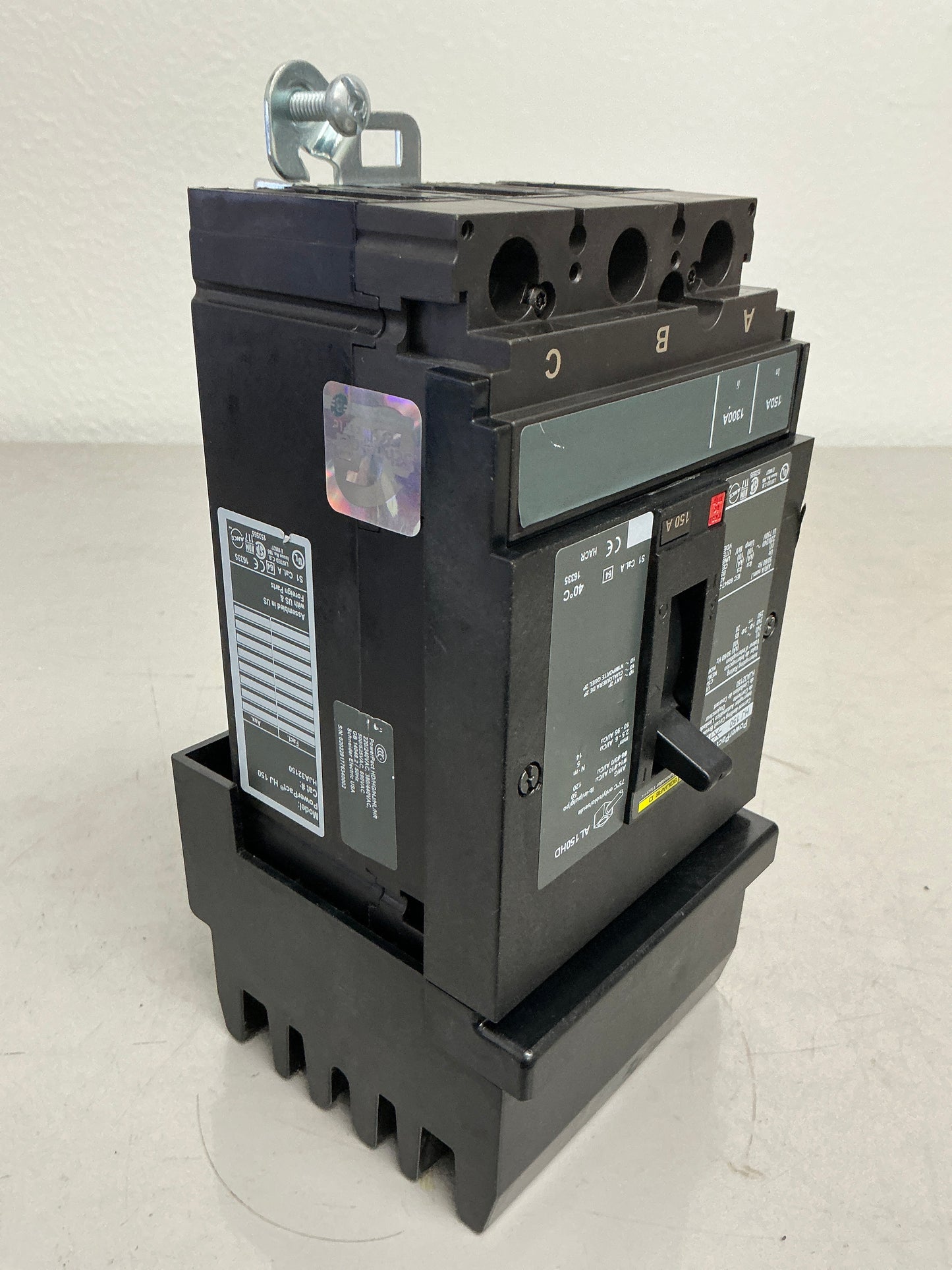 Used Square D HJA32150 3 Pole, 150 Amps, 240 Volts