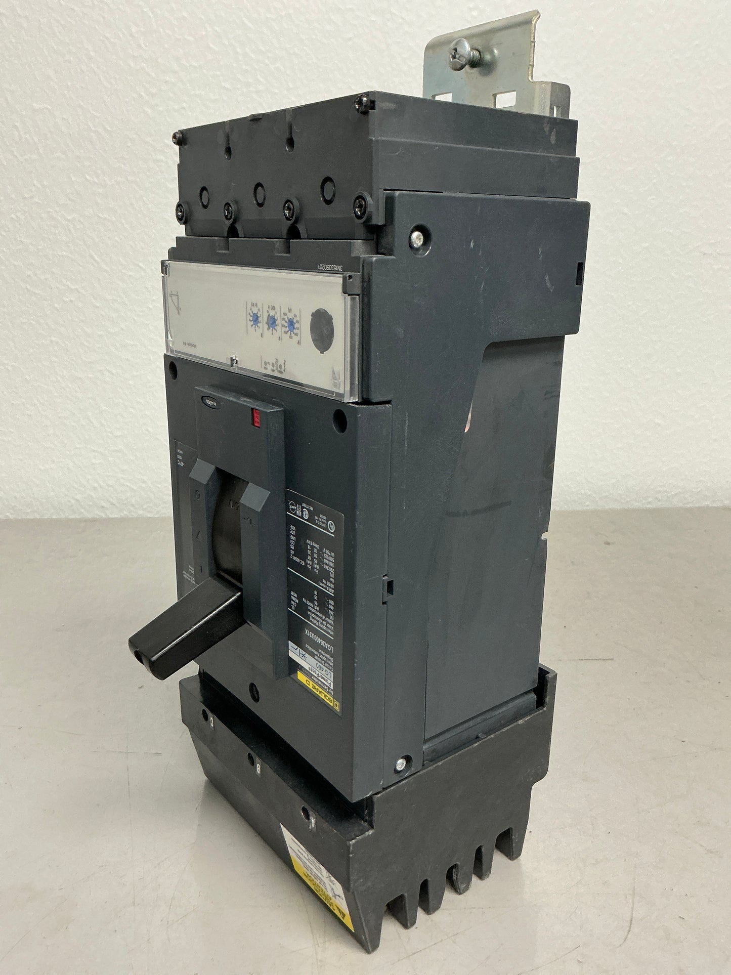 Used Square D LGA36400U31X 3 Pole, 400 Amps, 600 Volts