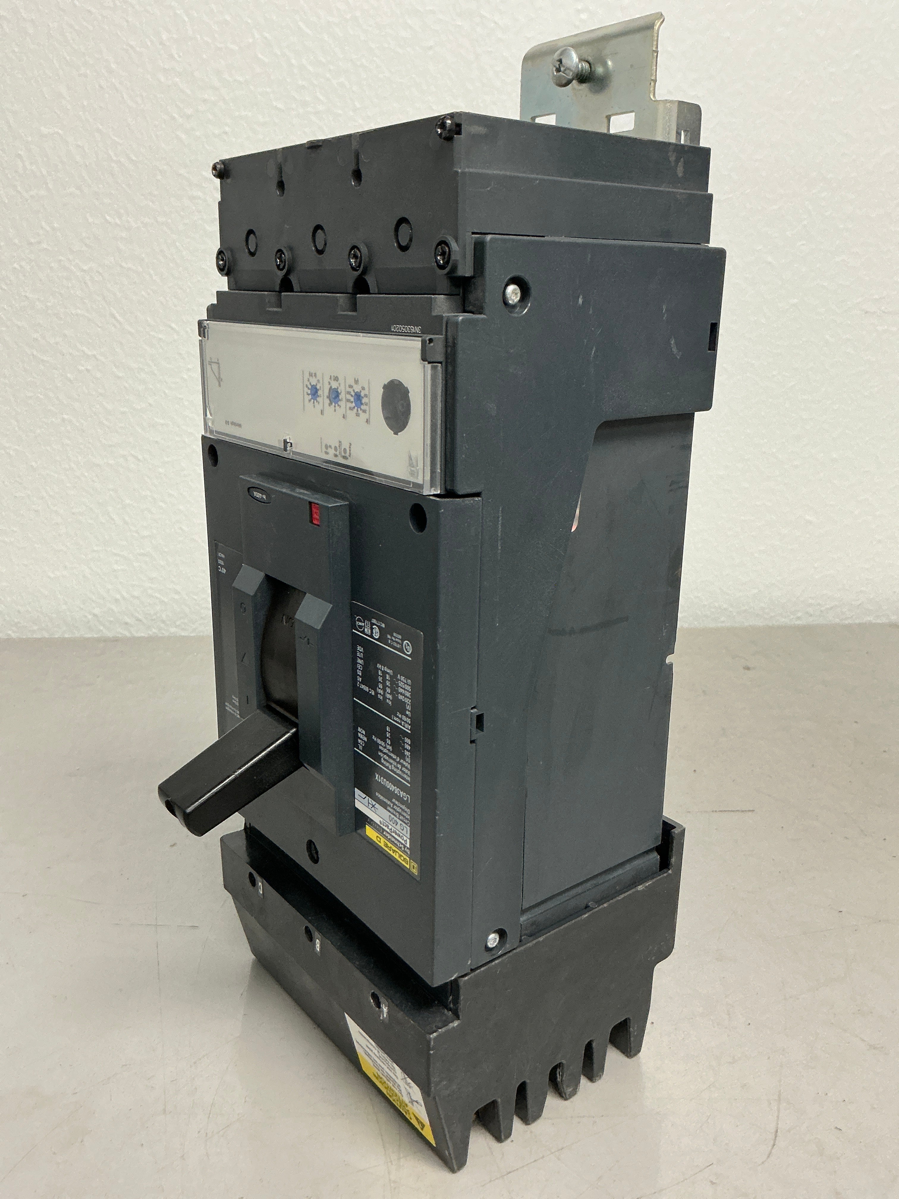 Used Square D LGA36400U31X 3 Pole, 400 Amps, 600 Volts