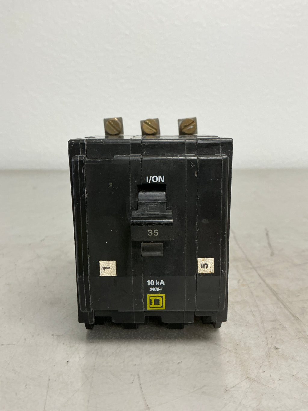 Used Square D QOB335 3 Pole, 35 Amps, 240 Volts