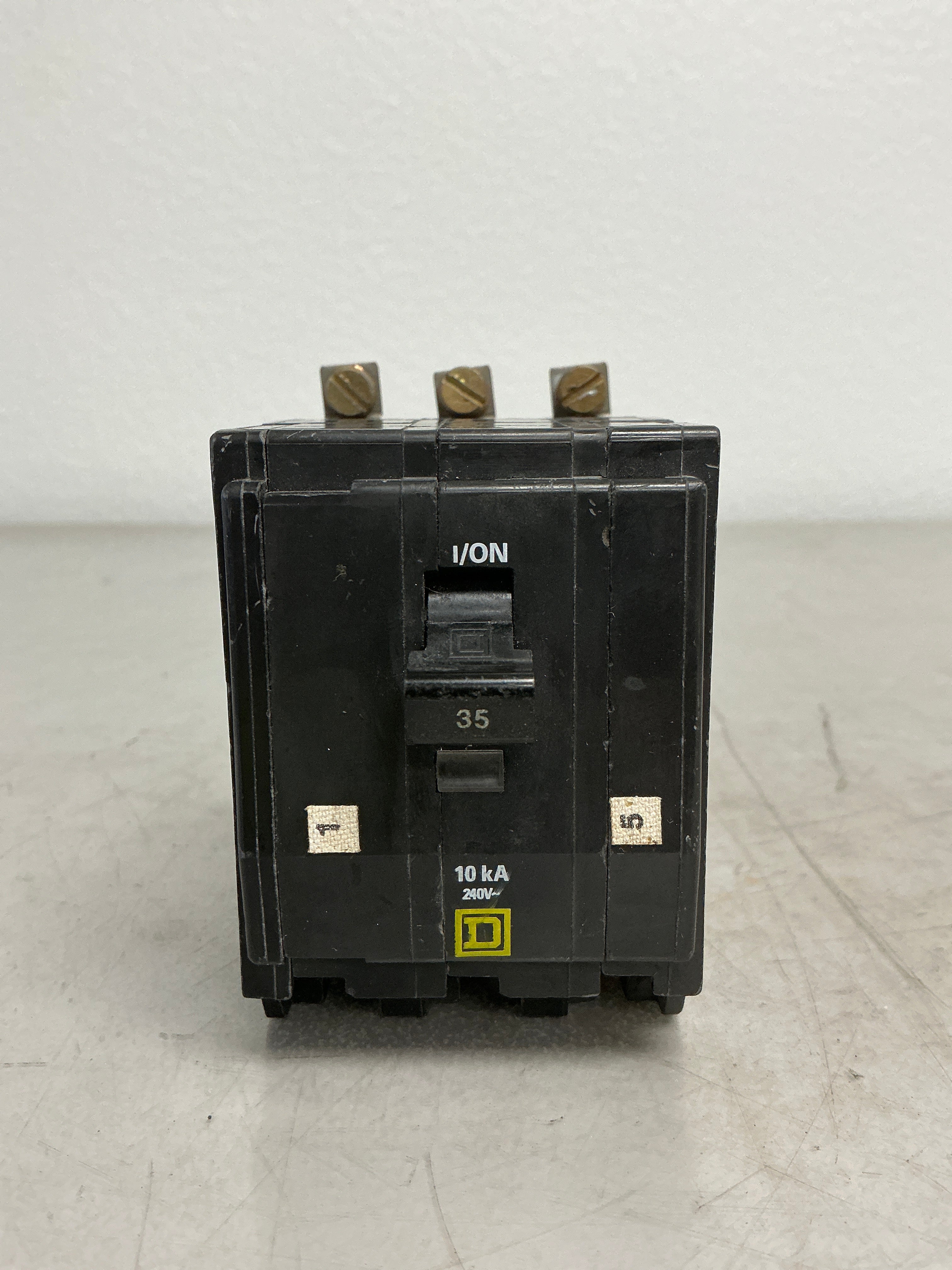 Used Square D QOB335 3 Pole, 35 Amps, 240 Volts