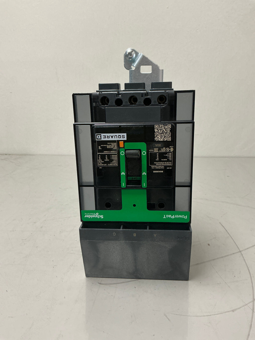 New Square D BGA36080 3 Pole, 80 Amps, 480 Volts Circuit Breaker