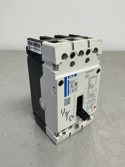 Used Eaton PDG13F0060TFFJ 3 Poles, 60 Amps