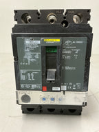 Used Square D HJL36060U31X 3 Pole, 60 Amps, 600 Volts circuit Breaker