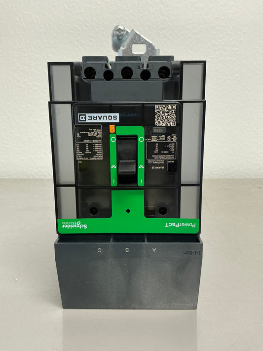 New Square D BJA36125 480 Volts, 3 Pole, 125 Amps