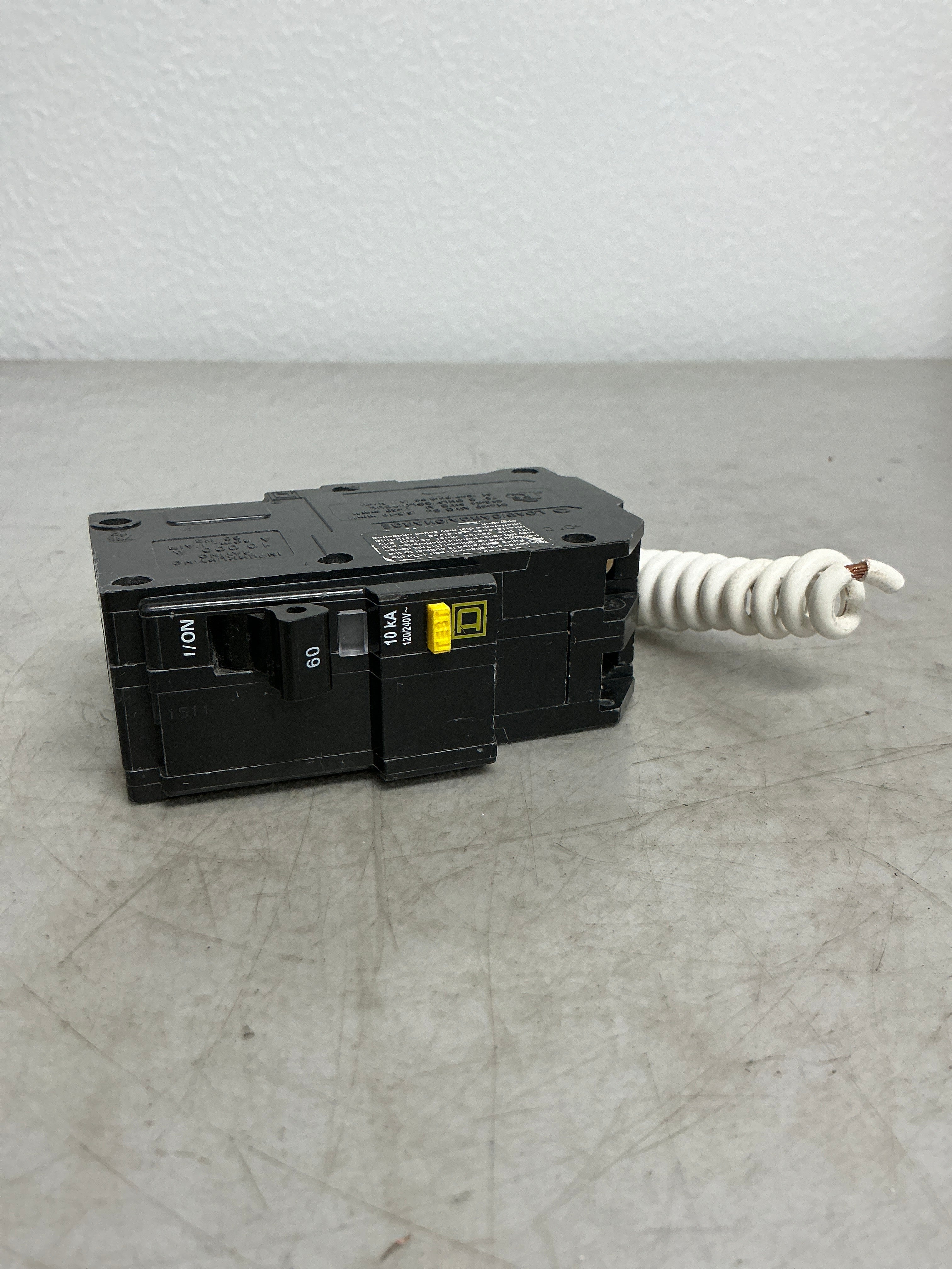 Used Square D QO260GFI 2 Pole, 60 Amps, 240 Volts Circuit Breaker