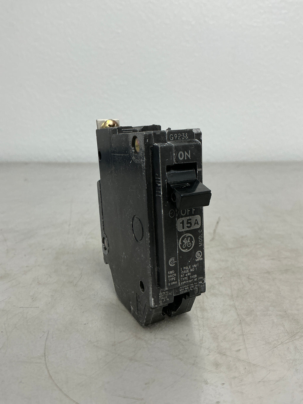 Used THQB1115 1 Pole, 15 Amps, 240 Volts