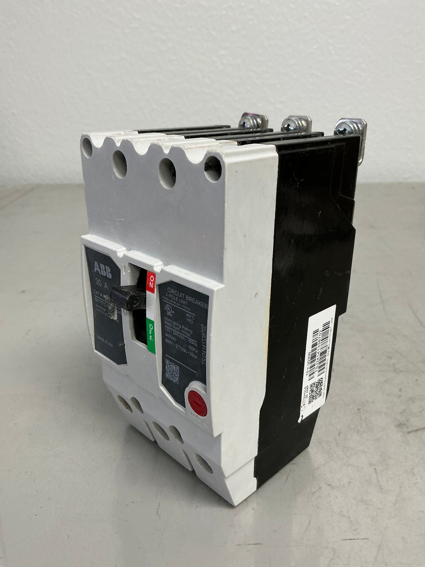 New ABB TEYH3030B 3 Pole, 30 Amps