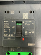 New Square D BDA36125 3 Pole, 125 Amps, 600 Volts
