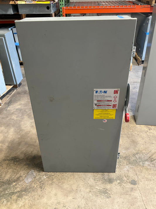 New Cutler Hammer DH365NGK Disconnect 400 Amp 600 Volt Fusible Indoor