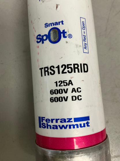 New Fuse TRS125RID 125 Amps, 600 Volts