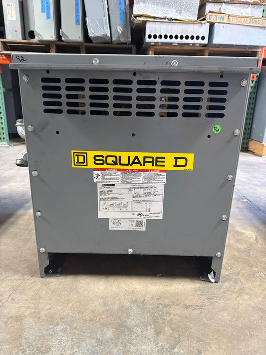 15 KVA  Square D Transformer, Primary 480, Seconday 208/120 Volts (item#t3)