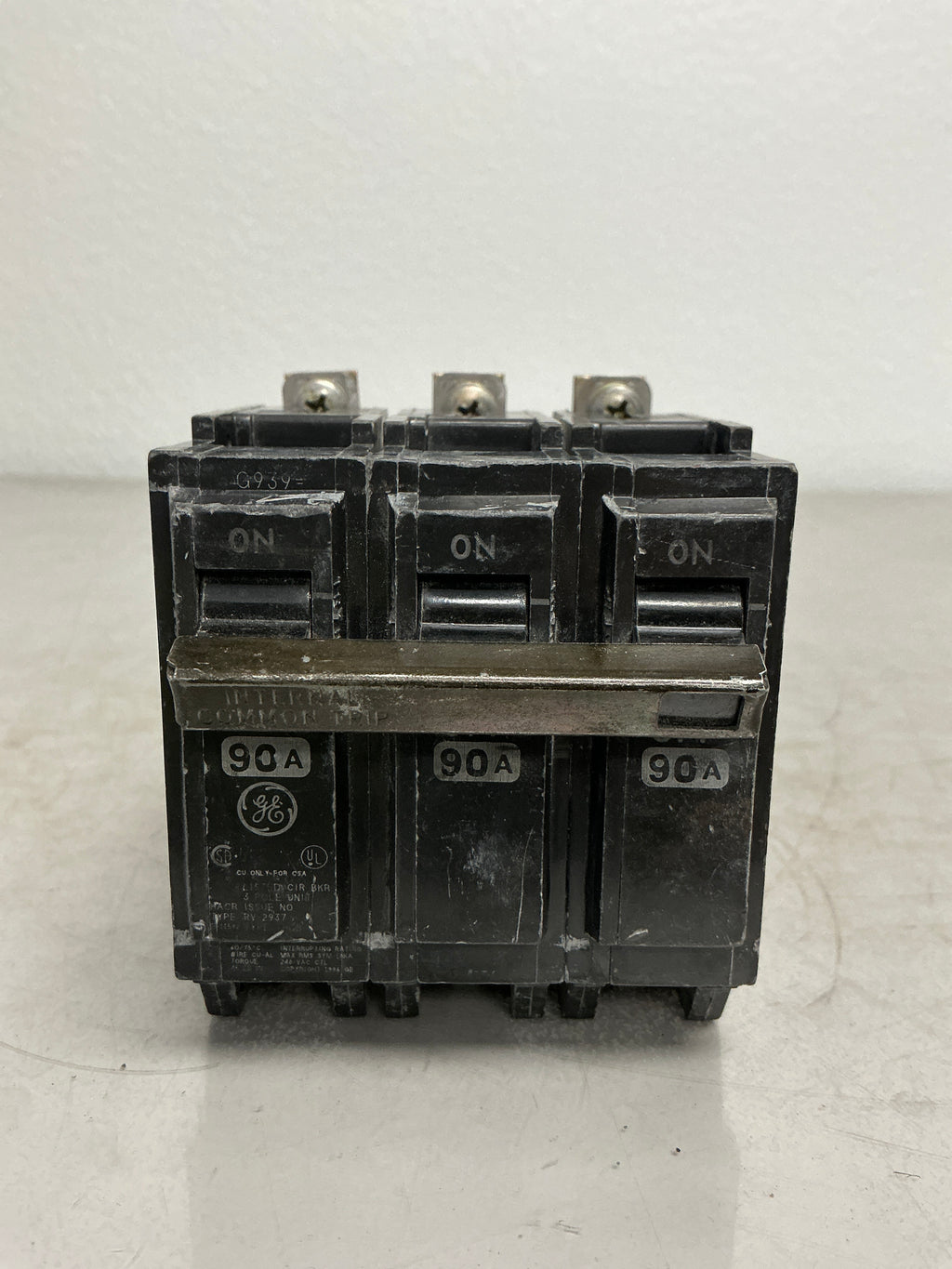 Used THQB32090 3 Pole, 90 Amps, 240 Volts